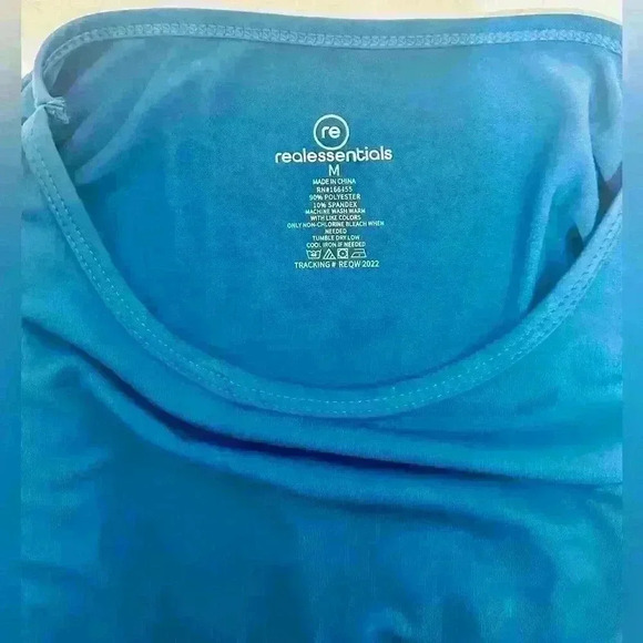 Amazon Real Essentials Dry-Fit Long Sleeve T-Shirt Women’s Size Med  Royal Blue - Picture 8 of 9